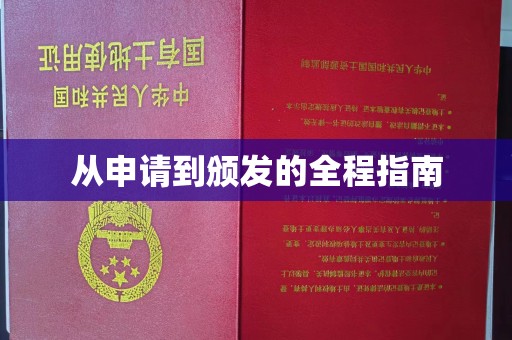 甘德从申请到颁发的全程指南
