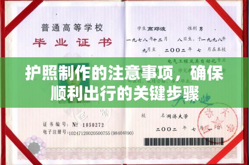 甘德护照制作的注意事项，确保顺利出行的关键步骤