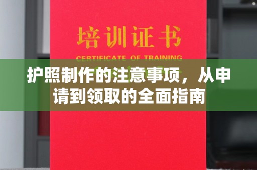 甘德护照制作的注意事项，从申请到领取的全面指南